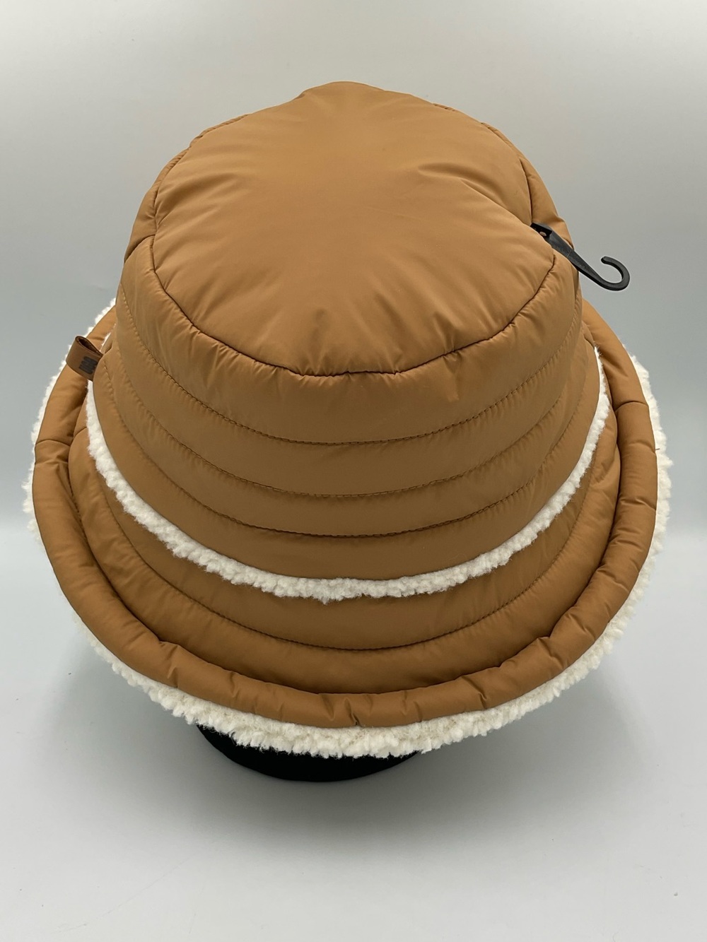 NWT UGG Women's Reversible AW Uggfluff Chestnut Bucket Hat Size L/XL - Picture 3 of 11